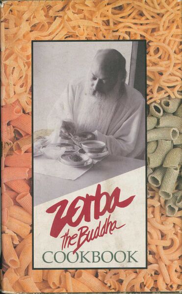 File:Zorba the Buddha Rajneesh Cookbook dustcover front.jpg