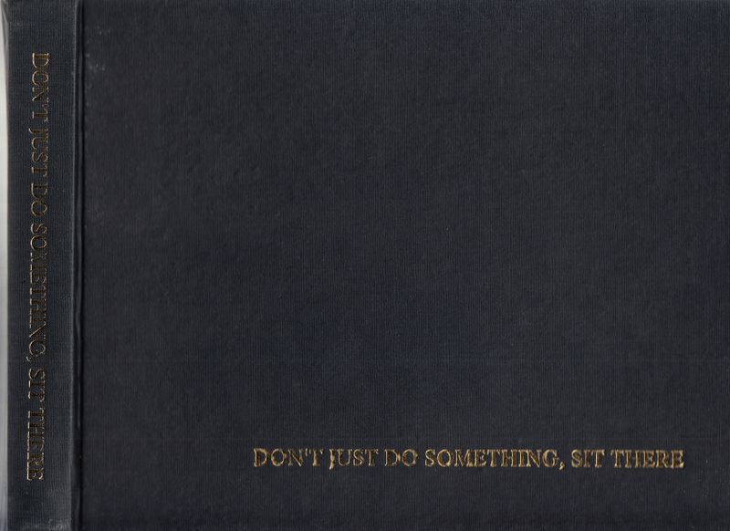 File:Don't Just Do ; Cloth cover spine & front.jpg