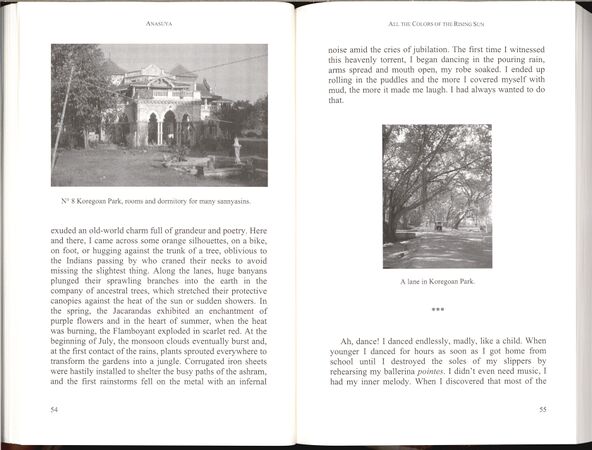 p.054: No.8 Koregaon Park, rooms and dormitory for sannyasins.