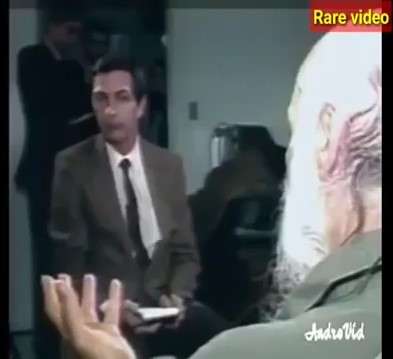 still from Anurag - Osho in Jail (1985) at 1m 42s: interview with an unknown interviewer (unknown how this collection of footage has been assembled, so the order in which these interviews took place is unknown).