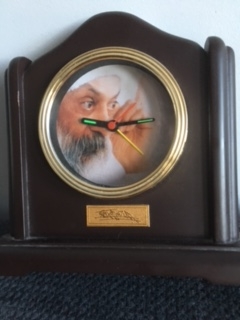 Wall clock from a souvenir shop in the German Bakery Lane, Pune, about 1996.