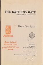 Thumbnail for File:The Gateless Gate - Page III.jpg