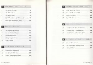 Pages X - XI, Table of contents.