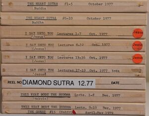 Tape Case-labels 1977-10 - 12