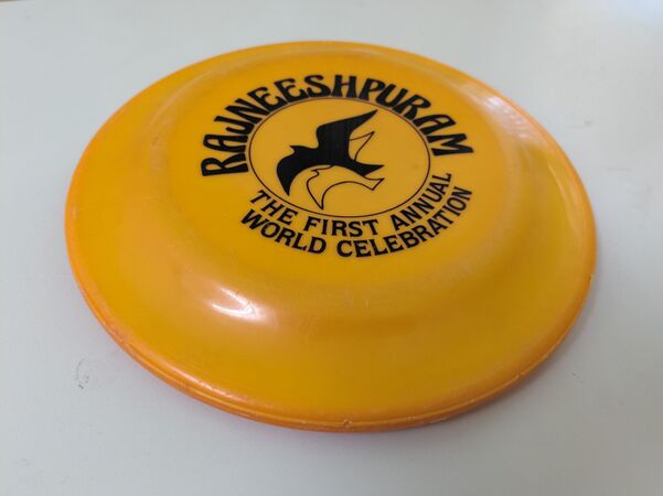 Frisbee, sold at the First Annual World Celebration, July 1982.