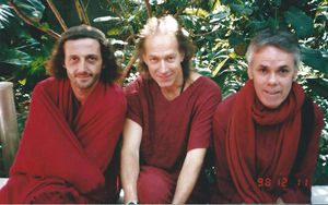 Poona, 1998 : Marco, Milarepa & Vimal