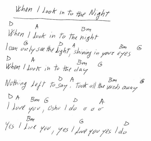 File:When I Look Into the Night - lyrics and chords.jpg