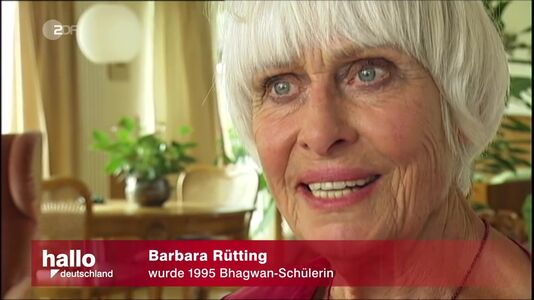 still 01m 12s. Interview with Barbara Rütting