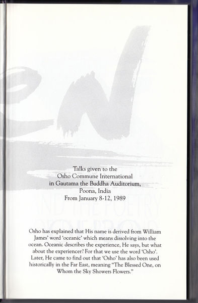 File:Zen, The Mystery and the Poetry of the Beyond (1990) - p.II-III - with printed name-explanationD.jpg