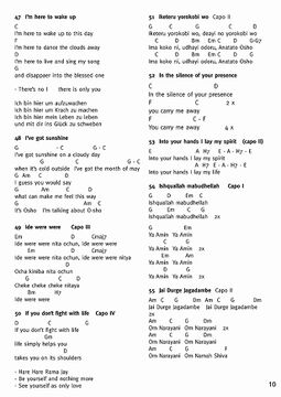 page 10: songs 47 - 55
