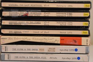 Tape Case-labels 1976-02 - 05