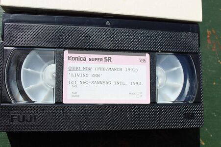 VHS tape. The cassette has the inscription "12 of 12".