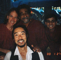 Pune, 2000 : Milarepa, Nivedano, Vatayan and Sat Prem