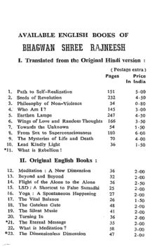 List of books 5