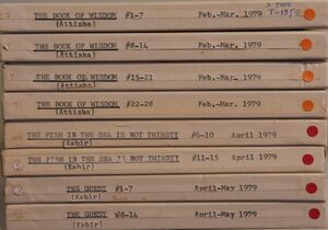 Tape Case-labels 1979-02 - 05