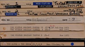 Tape Case-labels 1973-07 - 1974-01