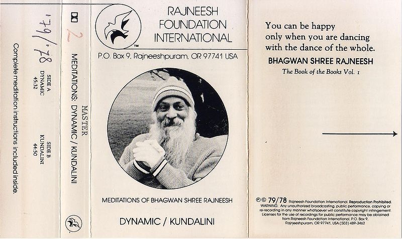 File:Osho Dynamic & Kundalini Meditation 1979 - Tape cover front.jpg
