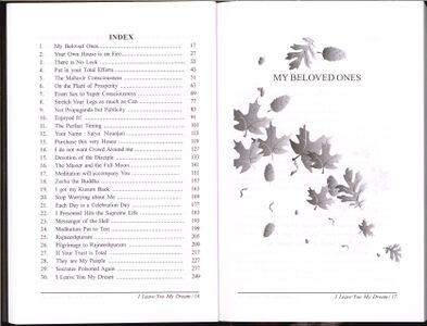 p.016 - 017: Table of contents.
