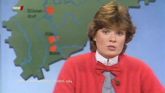 still 23m 10s. German TV reporter Christine Westermann in „WDR-Aktuelle Stunde“ 1984 commenting on Sannyasins