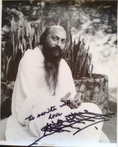 signed by Osho for Sarita
