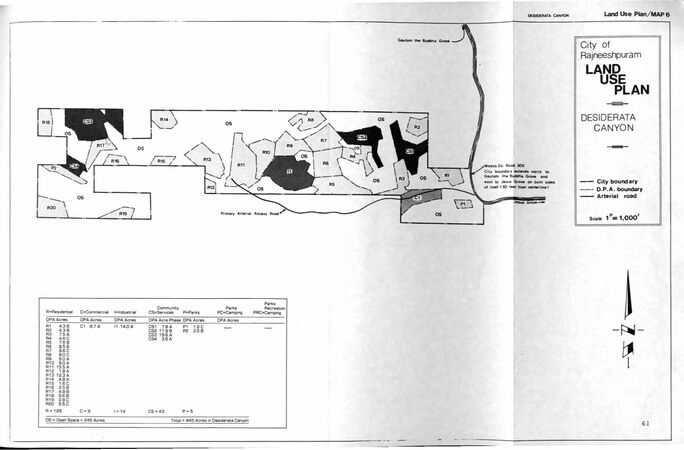 p.061 Land Use Plan - Desiderata Canyon