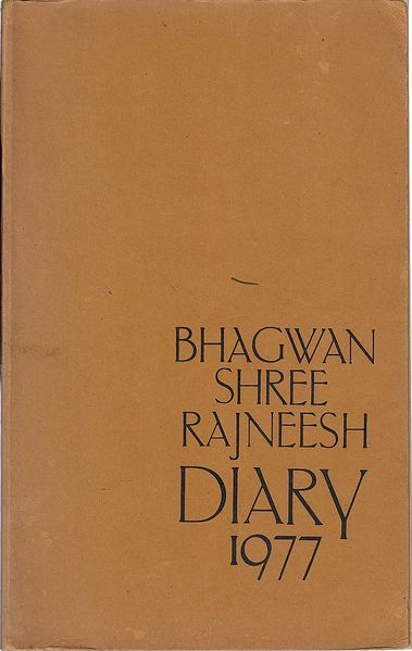 File:Bhagwan Shree Rajneesh (diaries) 1977 ; Cover.jpg