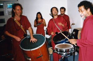 Music room, Pune, 2000 : Milarepa, Nirguno, Sat Prem, Gutei, Nivedano