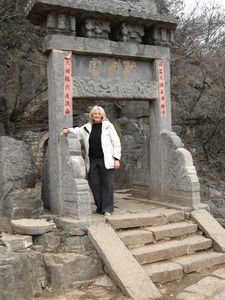 At Bodhidharma's Cave, Song Mountain, China 2012